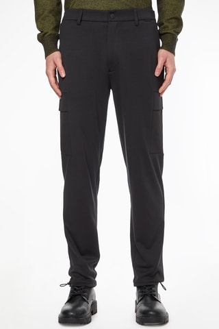 Pantalon cargo Noir