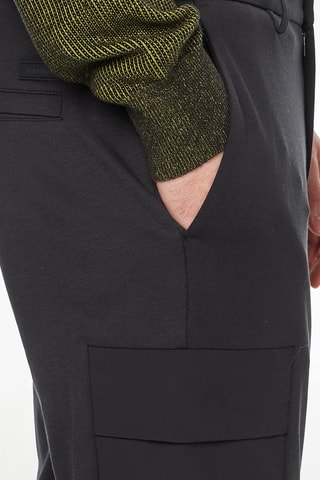 Pantalon cargo Noir