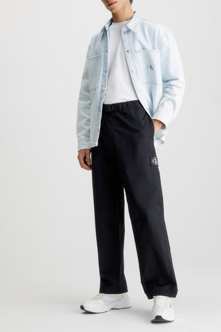 Pantalon droit Noir