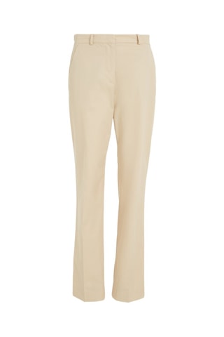 Pantalon droit Beige