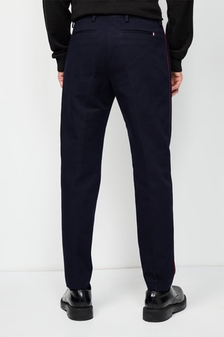 Pantalon droit Bleu nuit