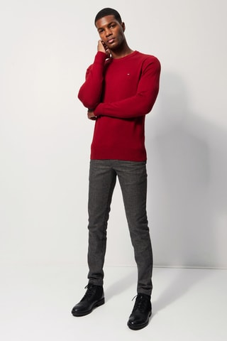Pantalon slim Gris foncé