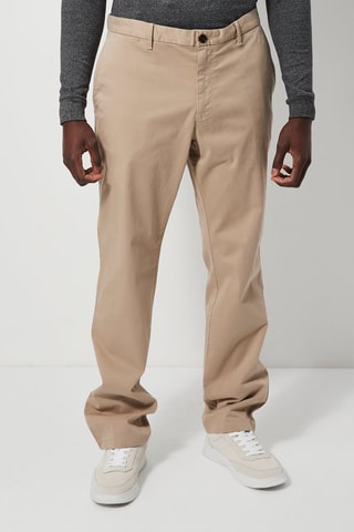 Pantalon droit Beige