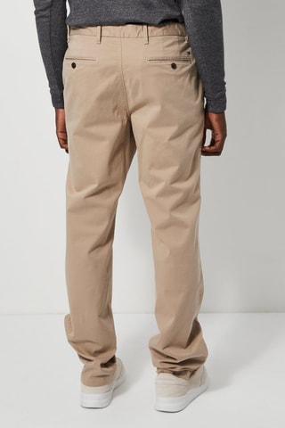 Pantalon droit Beige
