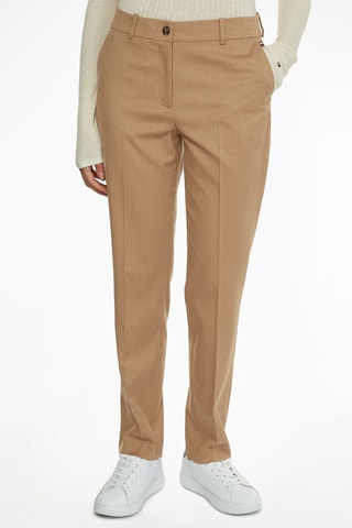 Pantalon droit Beige