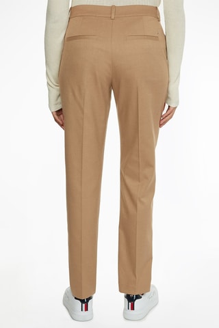 Pantalon droit Beige