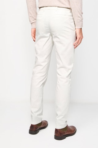Pantalon droit Blanc