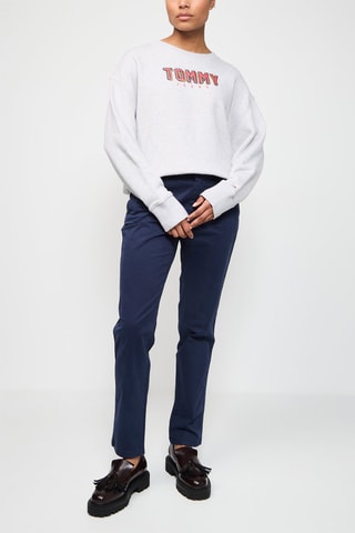 Pantalon droit Bleu marine