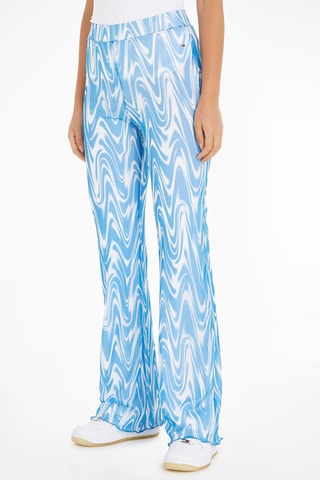 Pantalon flare Bleu clair