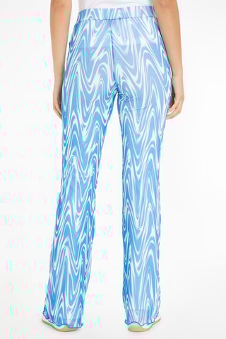 Pantalon flare Bleu clair