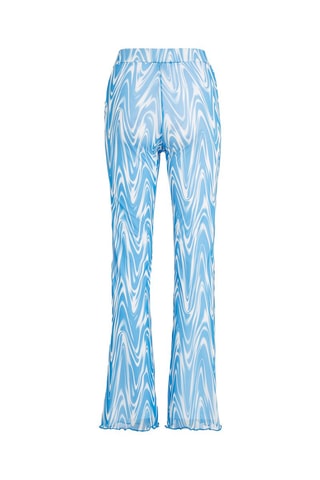 Pantalon flare Bleu clair