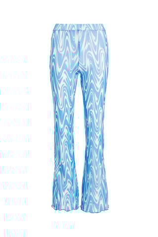 Pantalon flare Bleu clair