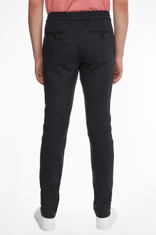 Chino en laine Noir