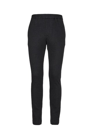 Chino en laine Noir