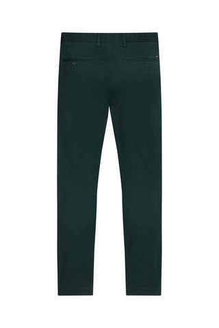 Chino en coton biologique Vert