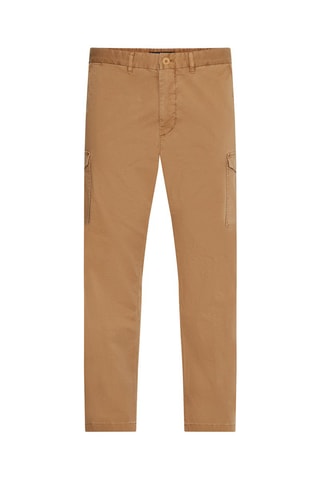 Pantalon cargo en coton biologique Marron
