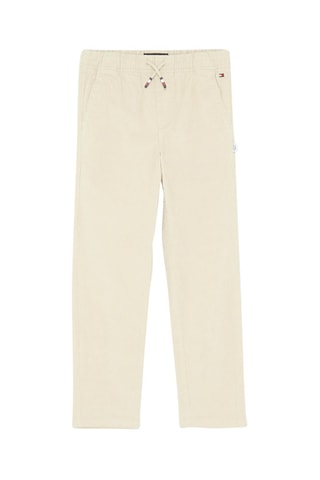 Pantalon en coton biologique Beige