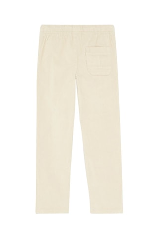 Pantalon en coton biologique Beige