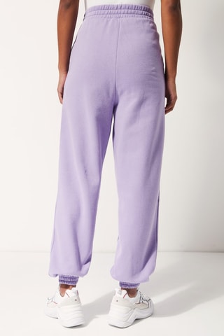 Jogging taille haute Mauve
