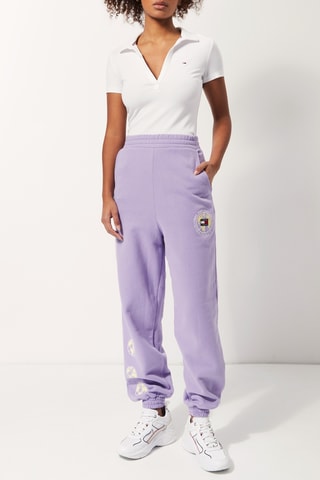 Jogging taille haute Mauve