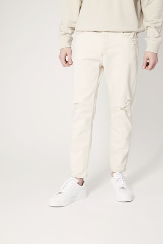 Jean en coton biologique - Beige