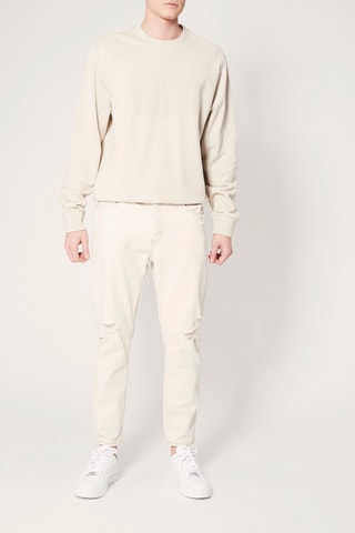 Jean en coton biologique - Beige