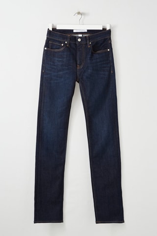 Jean droit Bleu foncé