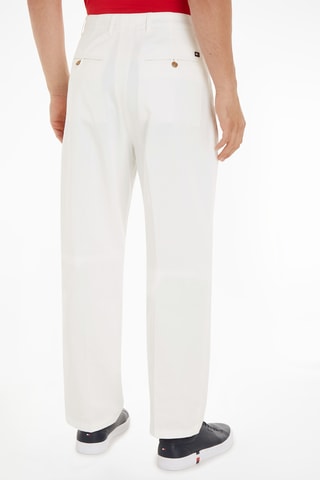 Jean droit en coton biologique Blanc