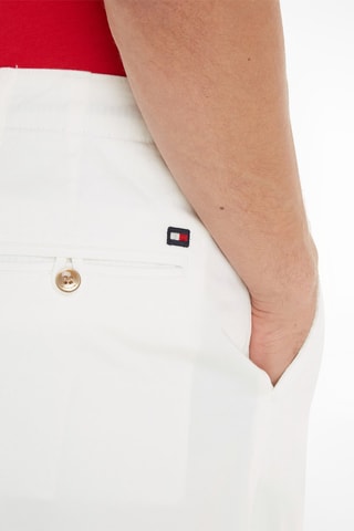 Jean droit en coton biologique Blanc