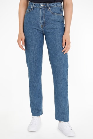 Jean droit Bleu foncé