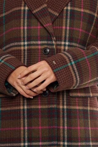 Manteau en laine Vert