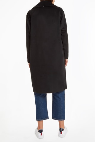 Manteau en laine Noir