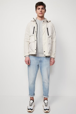 Veste à capuche - Beige