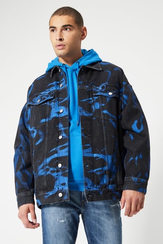 Veste en jean - Noir