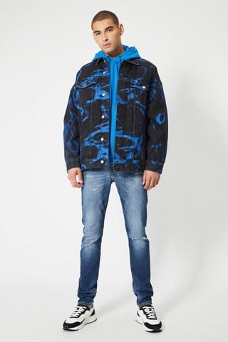 Veste en jean - Noir
