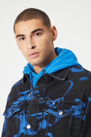 Veste en jean - Noir