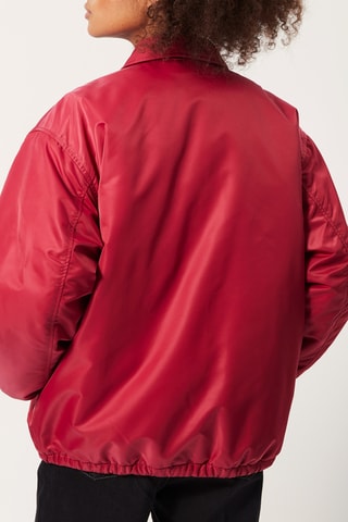 Veste oversize Rouge