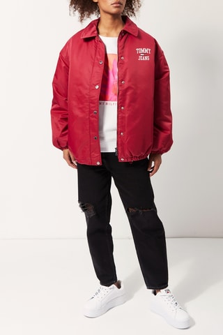 Veste oversize Rouge
