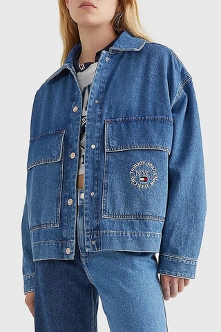 Veste en jean Bleu