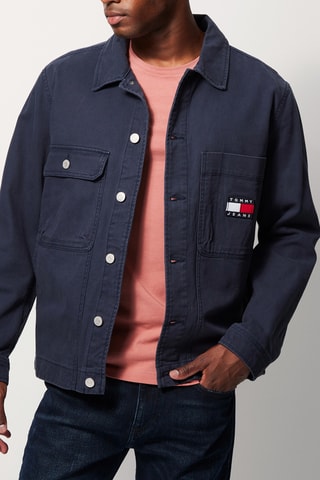 Veste en coton biologique Bleu marine