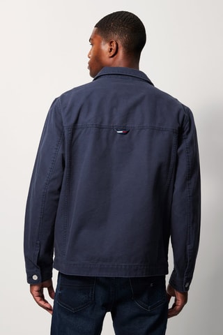 Veste en coton biologique Bleu marine