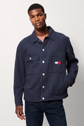 Veste en coton biologique Bleu marine