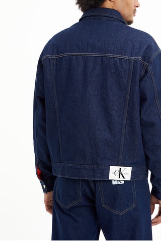 Veste en jean Bleu marine