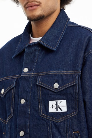 Veste en jean Bleu marine