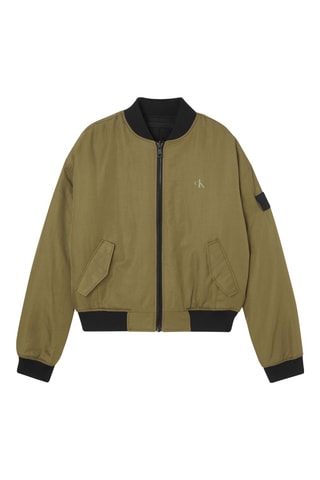 Bomber réversible Kaki et noir