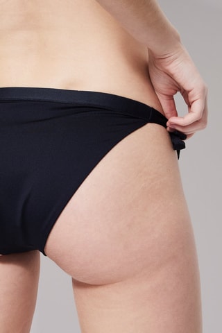 Bas de maillot Bleu nuit et blanc