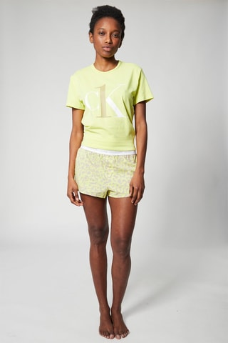 Short de pyjama Jaune
