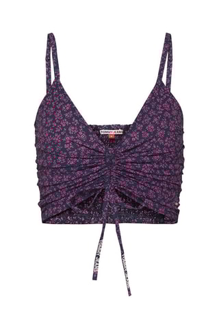 Crop top Bleu marine