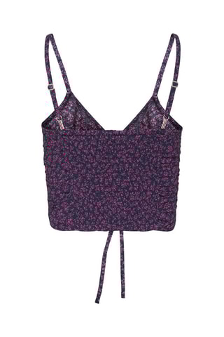 Crop top Bleu marine