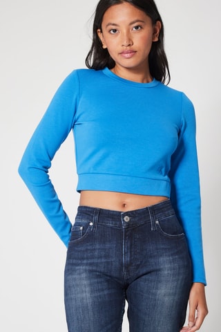 Crop top - Bleu électrique